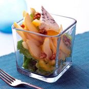 Winter Pear and Walnut Salad with Dijon Vinaigrette