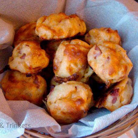 Ham and Cheese Puffs