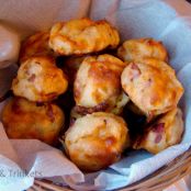 Ham and Cheese Puffs