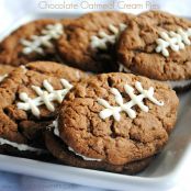Chocolate Oatmeal Cream Pies