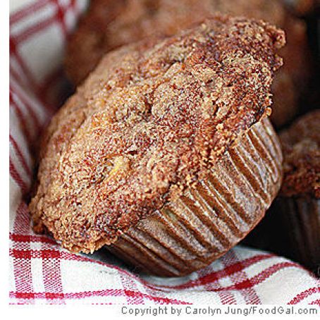 Cinnamon Apple Yogurt Muffins