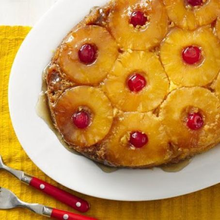 Crock Pot Pineapple Upside Down Cake