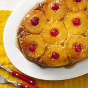 Crock Pot Pineapple Upside Down Cake