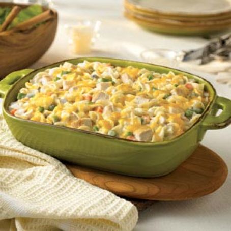 Hearty Chicken & Noodle Casserole