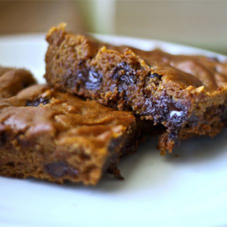 Pumpkin Chocolate Chip Bars