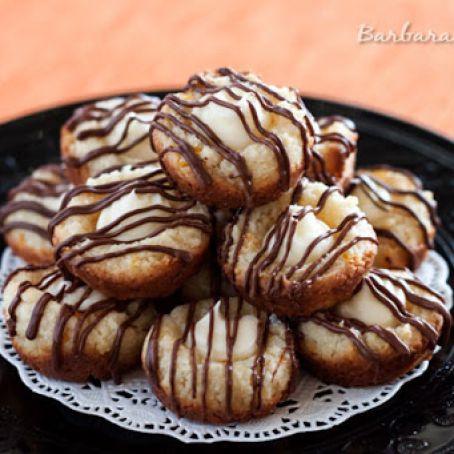 Orange Cheesecake Cookie Cups