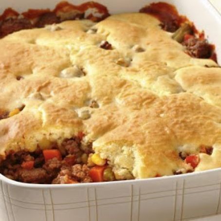 Easy Hamburger Pot Pie