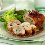 Creamy Stuffed Chicken Roll Ups