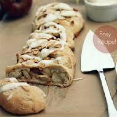 Creamy Caramel Apple Braid/Wreath