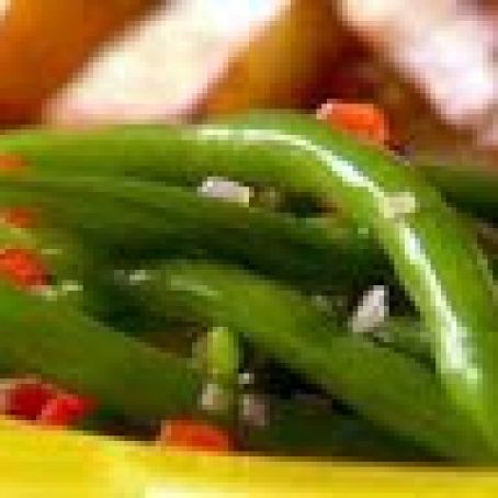 Garlic Green Bean Salad