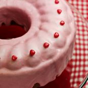 Sweetheart Cinnamon Cake with Glaze