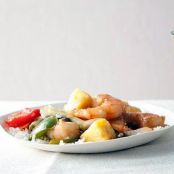 SWEET & SOUR SHRIMP w/PINEAPPLE