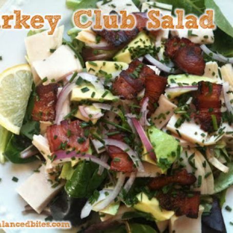 Turkey Bacon Club Salad