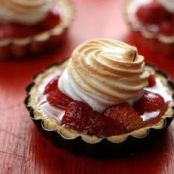 Strawberry Meringue Tarts