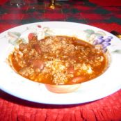 Chili and Rice -