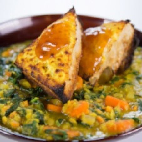 RED LENTIL AND SWEET POTATO STEW