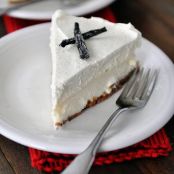 Vanilla Bean White Chocolate Mousse Cake