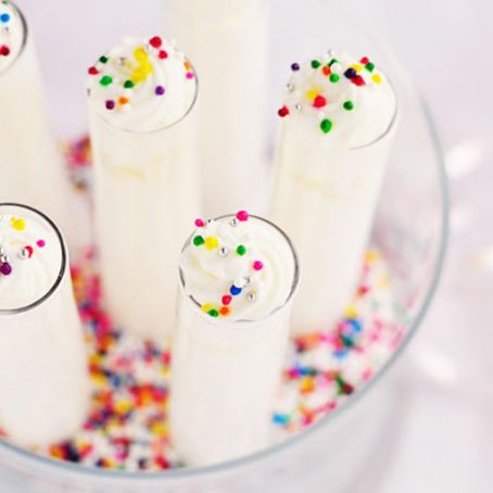 Boozy Birthday Cake Shots