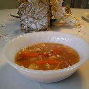 Mom's Vegetable Soup with Ham Bone