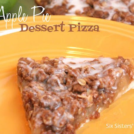 Apple Pie Dessert Pizza