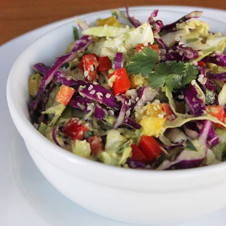 Cabbage and Hemp Detox Salad