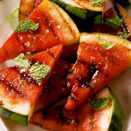 Spicy Grilled Watermelon