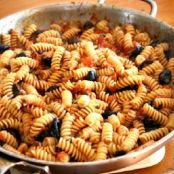 Fusilli with Olives and Tomatoes