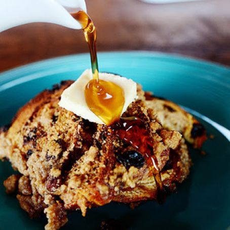Cinnamon Raisin Baked French Toast