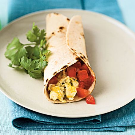 Scrambled Egg Burritos