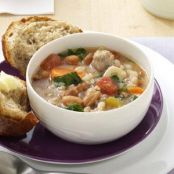 Italian Sausage Bean Soup