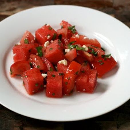 Tomato Watermelon salad