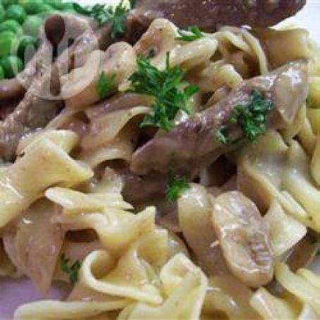Beef Stroganoff
