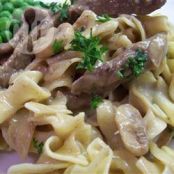 Beef Stroganoff