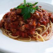 Spaghetti with Meat Sauce