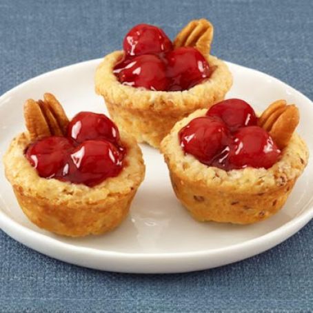 Mini Cherry-Pecan Pies