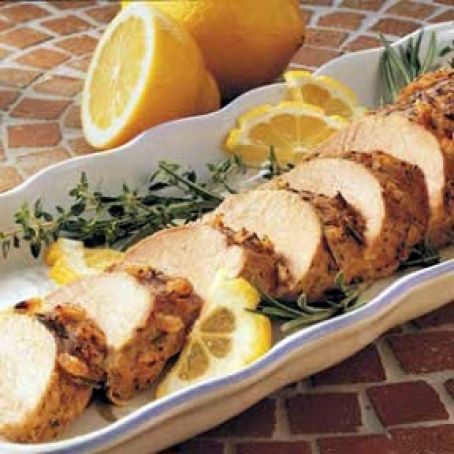 Lemon-Rosemary Pork Tenderloin