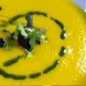 Spiced apple and butternut squash soup