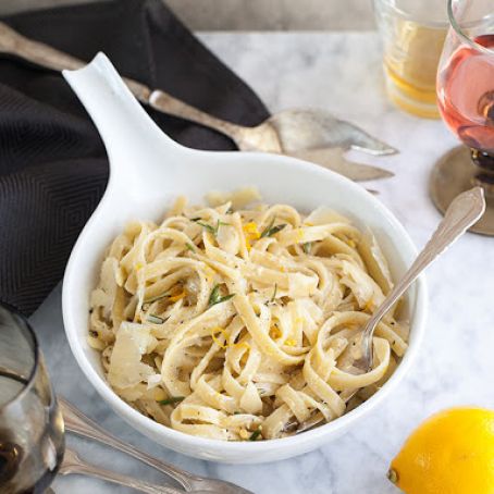 Meyer Lemon Fettucine
