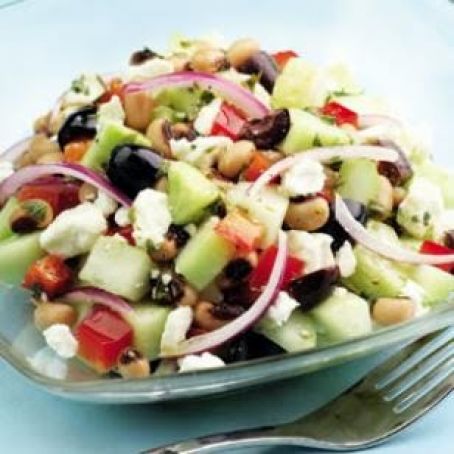 Cucmber & Black Eyed Pea Salad