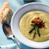 Roasted Asparagus and Potato Soup