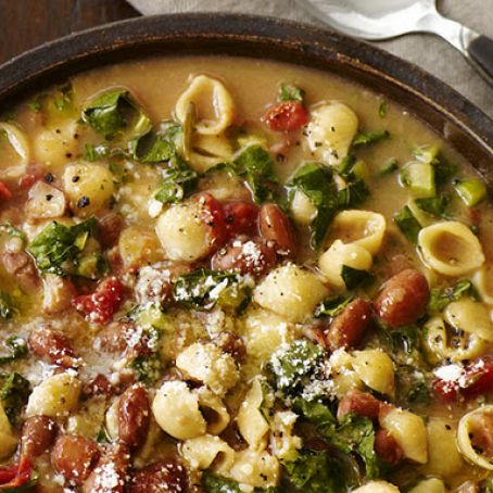 Cranberry Bean Pasta Fagioli