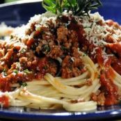 ESPAGUETI A LA BOLOÑESA ESTILO OROPEZA
