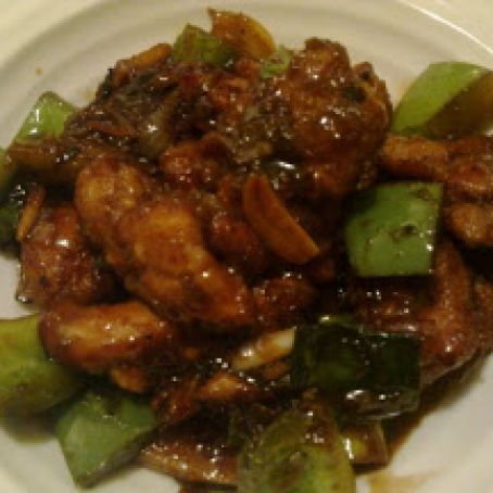 POLLO CON JENGIBRE Y SALSA DE OSTION