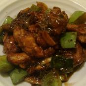 POLLO CON JENGIBRE Y SALSA DE OSTION