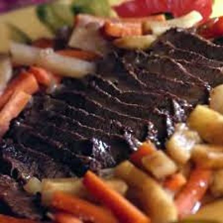 Brisket Braised in Beer