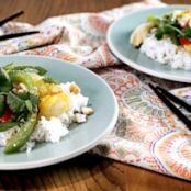 CHICKEN & SHRIMP RED CURRY