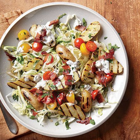 BLT Grilled Potato Salad