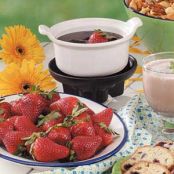 Chocolate Dessert Fondue Recipe
