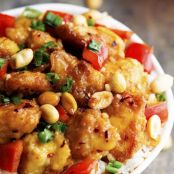 Baked Kung Pao Chicken