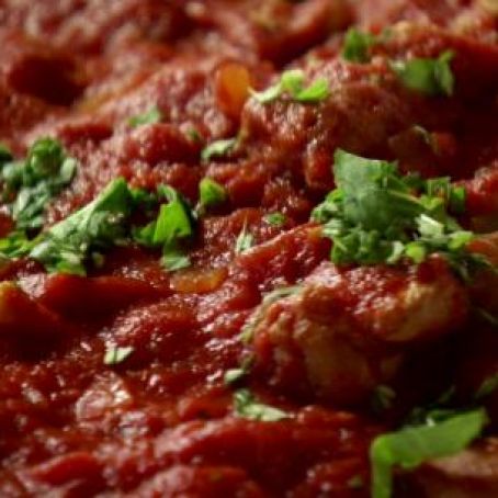 Rigatoni with Chicken Thighs